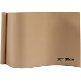 Creatorally PTFE Teflon, Sublimation Paper for Heat Press 30x100cm, Reusable Non Stick Iron on Transfer Sheet, T-Shirt Printi