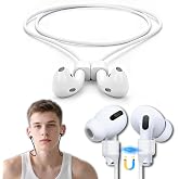 Inesore Manyetik ile 1 Paket AirPod Kayışı,Spor Anti-Kayıp i&ccedil;in AirPod Kordon Anti-Kayıp,AirPods 4 ile Uyumlu Hava B&ouml;lmeleri 
