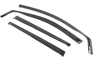 ‎WALSER Walser Premium Auto Windabweiser für Mitsubishi Outlander 3 11/2010-12/2022, Passform Regenabweiser Set für Fahrer- und Beifahrerseite, Auto Windabweiser 4 STK.