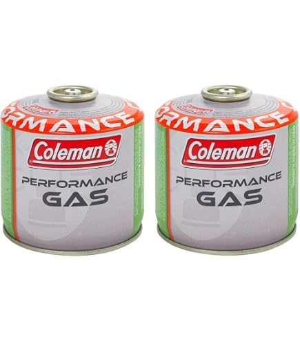 Bombola Coleman C300 Performance 240g (3 Pezzi) – Gas Filettato Per Campeggio E Cucina Outdoor