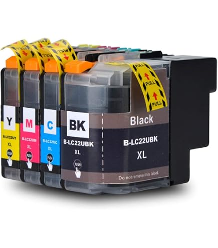 KMP 1536,4009 Cartuccia sostituisce Brother LC-22UY Compatibile Giallo