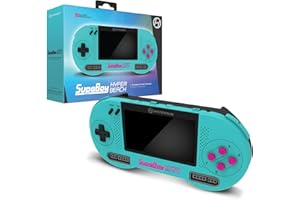 Hyperkin SupaBoy Portable Pocket Console for Super NES/Super Famicom (Hyper Beach) - Super NES;