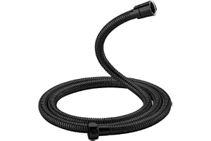 Grifema G851B-18 - flexo shower, 1.8 m, steel, black [exclusive in Amazon]