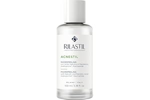 Rilastil - Acnestil Micropeeling, Exfoliante para Cara y Cuerpo, con Ácido Salicílico y Niacinamida, Combate el Acné y sus Marcas, Reduce Imperfecciones, Apto para Pieles Sensibles - 100 ml