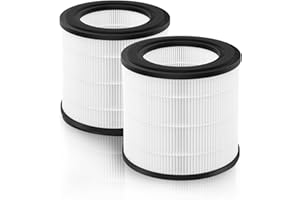 BAMBOOST Filtro de repuesto FY0194 compatible con purificador de aire Philips (serie 800) AC0830/10 AC0820/30 AC0820/10 AC0819/10 de repuesto Filtro HEPA FY0293/30 FY0194/30 Series 800 Compact