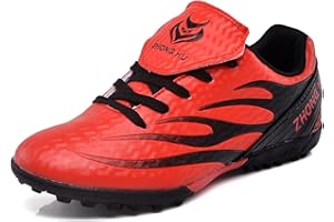 YHLLZY Kids Boys Football Boots Astro Turf Trainers Girls Soccer Athletics Training Shoes Teenager Outdoor Sport Shoes Sneakers for Unisex Kids