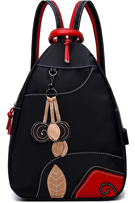 Zaino Eshow Donna Multifunzione - Per Shopping, Scuola E Viaggio | Impermeabile Con Tasca Ricarica - Foto 7