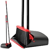 TreeLen Broom and Dustpan Set for Home,Upright Broom and Dustpan Combo Sweep Set&hellip;