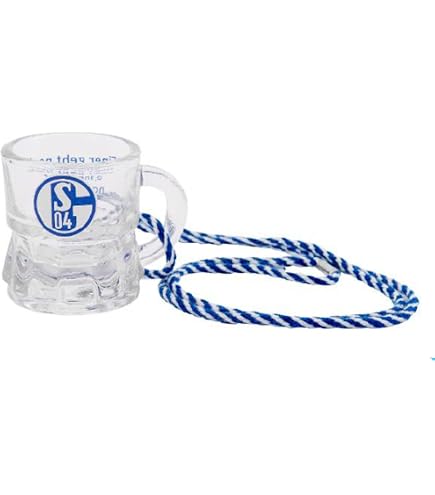FC Schalke 04 Set di 2 bicchieri da birra (trasparente