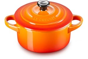 LE CREUSET Steinzeug Mini-Cocotte 200 ml, ofenrot