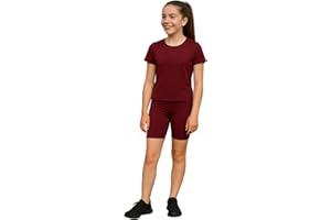 PopCouture Girls Premium Activewear Gymnastics Sports Cycling Shorts