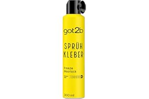 ‎GOT2B got2b Haarlack Sprüh Kleber Halt 6 (300 ml), 72 h Haarspray für ultra starke Haarstylings, ohne zu verkleben oder auszutrocknen, fixiert bis zur nächsten Haarwäsche