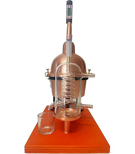 WKEWANG Kjeldahl Destillieranlage Labor - 500 Ml Kolben Mit 200 Mm Kühlrohr 24/40