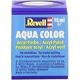 Revell - Su Bazlı Maket Boyası &Ccedil;elik Metalik 18 Ml (36191)