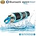 Produktbild BACKWORLD Bluetooth Lautsprecher Motorrad Fahrrad MP3-Player Audio Motorrad Roller FM Radio Alarmanlage USB AUX-Eingang Wasserdicht,Blue