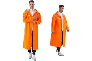 Pahajim Poncho Antipioggia Uomo Riutilizzabile Impermeabile Donna Lungo Mantella Antipioggia Adulto per Trekking Viaggio Lavoro