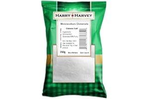 HARRY HARVEY MSG 250g Monosodium Glutamate, MSGT - Mono Sodium - Flavour Enhancer - Chinese Salt