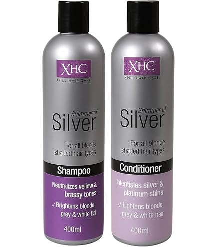 Soin Capillaire XHC Shimmer Silver - Traitement Complet Brillance & Protection - 3 Flacons De 12ml