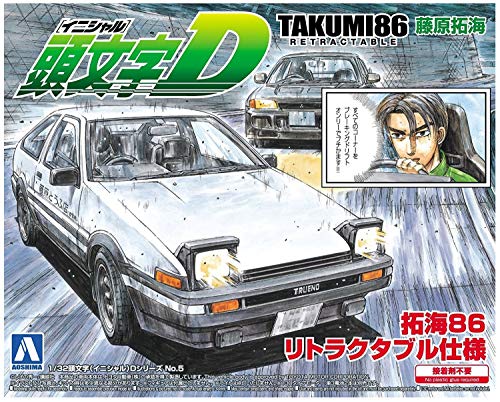1/32 inicial (inicial) D Series No.05 Takumi 86 especificaci?n retr?ctil (Jap?n importaci?n / El paquete y el manual est?n escritos en japon?s)