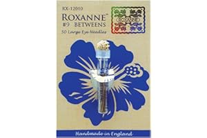 COLONIAL NEEDLE De la Mano de Roxanne Estilo Colonial Intermediarios Agujas tamaño 9, Lote 50