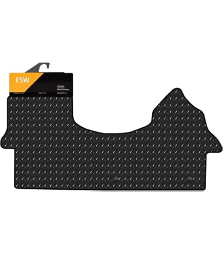 FSW - Fits Mercedes Sprinter & E Sprinter 2018-On - Tailored Van Mats - 5mm Extra Heavy Duty