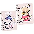 FUIN Post Sticky Notes, 2 Pack Self-Stick Note Pads, Kawaii Sticky Notes, Cute Sticky Notes,Cute School Supplies Aesthetic, Cute School Supplies Aesthetic, 3x4 Inch, 80 Sheet (Cat Rabbit)