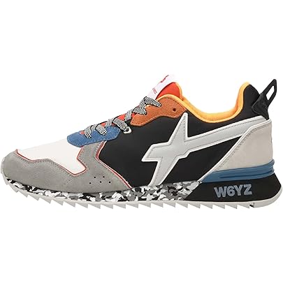 W6yz Jet-M Suede/Textile/ST 0012013560.39.2C67 Bianco BLU Verde