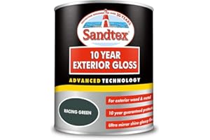 Sandtex Retail 10 Year Exterior Gloss Racing Green 0.75 L