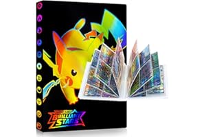 LEMIL Raccoglitore carte, Album di carte 4 tasche, Porta carte, Album per giochi di carte collezionabili, 30 pagine Capacità 240 card (V1A)