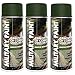 Produktbild 3er Sparpack Militär Army Militärlack Lackspray 400ml Nato freie Farbauswahl (3 Dosen in olive-nato RAL 6014)