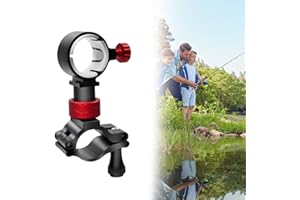 OKUYAN 1PC Fishing Chair Umbrella Holder Chair Umbrella Holder Clamp Aluminum Alloy Fishing Umbrella Bracket Adjustable Fishing Chair Clamp Bracket Universal Umbrella Mount Clip for Beech Fish Chair