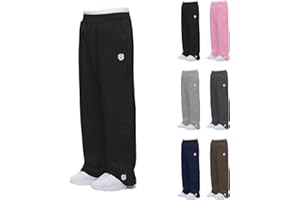 GENERISCH Pantalon de jogging baggy pour homme Y2K large en coton - Pantalon de sport long - Taille élastique avec poches et cordon de serrage - Pour l'automne et l'hiver - Chaud et confortable - Pour la course