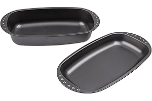 C|H|G chg 9942-05 forma do pieczenia z pokrywką, forma do pieczenia chleba, z powłoką zapobiegającą przywieraniu, kolor antracytowy metaliczny, 37 x 20 x 7 cm