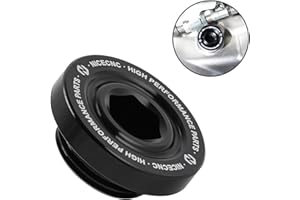 NICECNC Öleinfüllstopfen Ablasskappe Compatible with Yamaha Raptor 700 2006-2008, 2013-2024, 700R 2009 2011 2012 2013 2015-2024, 700R SE 2013-2024, Wolverine X4, YZF R1 Schwarz