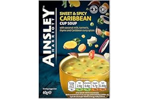 Ainsley Harriott Caribbean Sweet and Spicy soup 60g (Pack of 8)