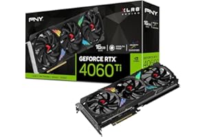 PNY GeForce RTX™ 4060 Ti 16GB XLR8 Gaming Verto Triple Fan ARGB Edition Carte Graphique DLSS 3