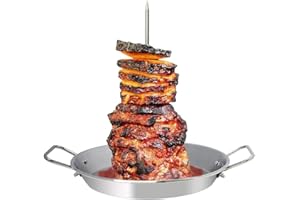 berjalan Ersatzteile für Vertikale Spieße, Zubehör für Grill-Al Pastor Spieß, Brasilianischer Vertikaler Spießständer für Tacos Al Pastor, Shawarma, Kebabs,