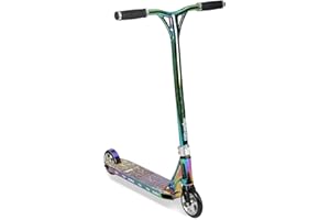 Riprail Pro Series 1 Performance Stunt Scooter with Alloy Jet Fuel Deck with cut-out, Alloy Core Wheels, ABEC-9 Bearings, Alloy NECO Threadless Headset, Alloy CNC Fork and Jet Fuel Alloy Bars