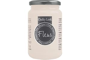 FLEUR DESIGNER'S PAINT | Pittura ad Acqua, Effetto Gesso Naturale, Extra Opaca, Fleur Chalky F06, Colore Taupe Sophistication, Made in Italy, Formato da 330 ml