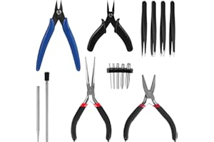 HSEAMALL 15 Pièces Outils de Modélisme Gundam Modèle Outils Kit Maquette Construction Modèle de Base Réparation et Fixation Hobby Building Craft Set