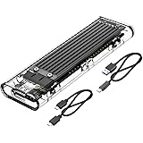 ORICO M.2 NVMe SSD Enclosure - USB 3.1 Type-C to M.2 PCIe Adapter Case for M2 M-Key SSDs 2230, 2242, 2260, 2280 - TB3 Compati