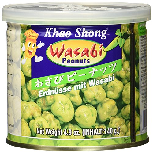 Preisvergleich Produktbild Khao Shong Erdnüsse mit Wasabi, 140 g