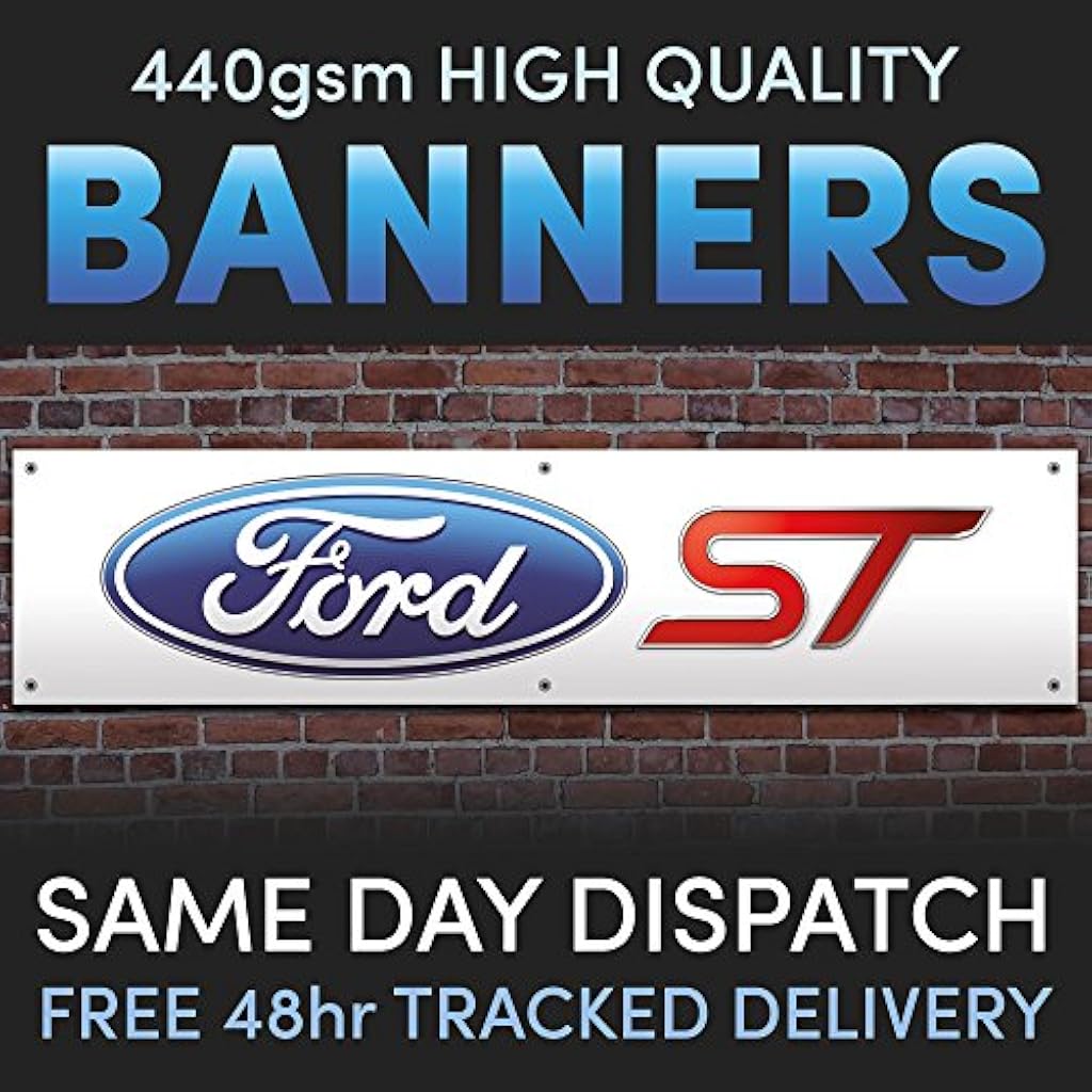 Ford St Full Colour Vinyl Banner Garage Man Shed Cave Workshop