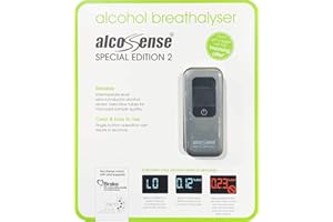 AlcoSense Special Edition 2 (SE2) Breathalyser and Alcohol Tester for UK, Scotland and Ireland