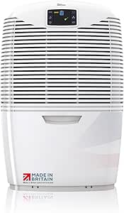 Ebac 3850e Most Powerful 21 Litre Dehumidifier for Condensation, Damp and Mould with Smart Auto-Function, ​Air Purification and Laundry Drying Modes, Free 2 Year Warranty, White