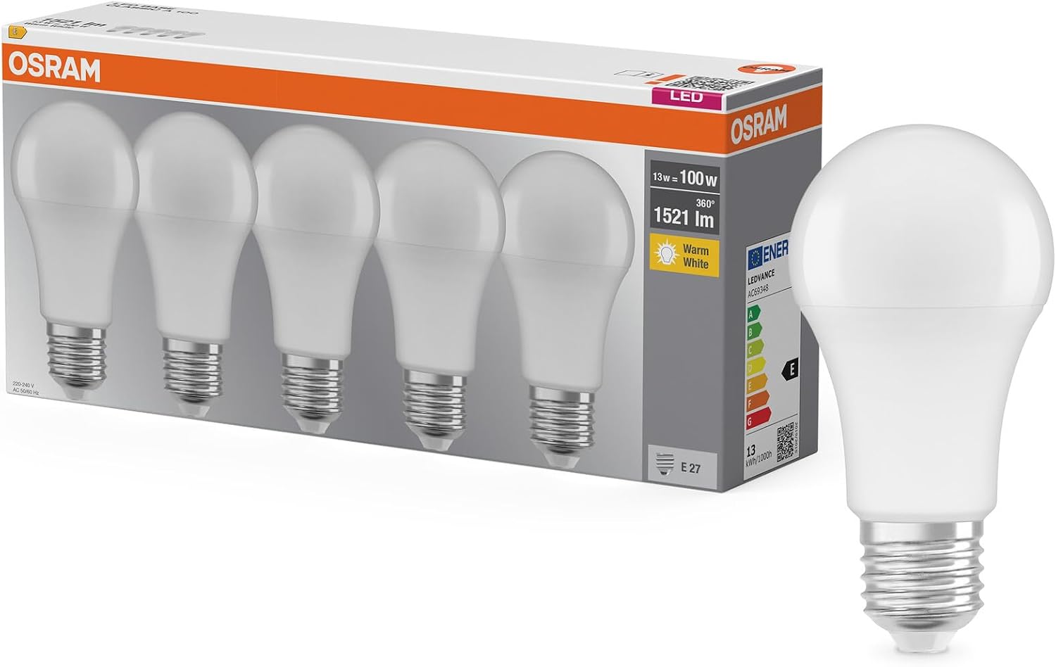 Avis d'Expert & Test Approfondi : OSRAM Lampada LED Attacco A100 forma lampadin (Sélection)
