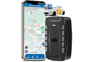 Zeerkeer GPS Car Tracker Real-Time Tracking 20000mAh Long Battery Life Magnetic Waterproof 6 Months Route History Device with Free APP