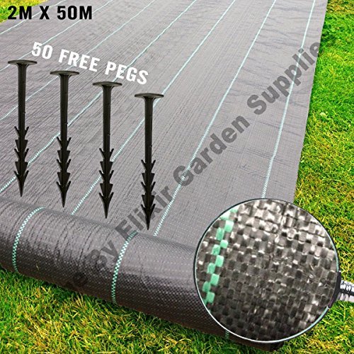 Buy Elixirgardens® Ground Check 2m x 50m Heavy Duty Ground Control