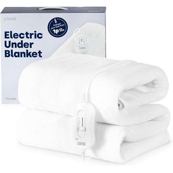 Daewoo Electric Blanket With 3 Heat Settings, Over Heat Protection,  Detachable Controller, Heated Blanket, Double : Amazon.co.uk: Home u0026 Kitchen