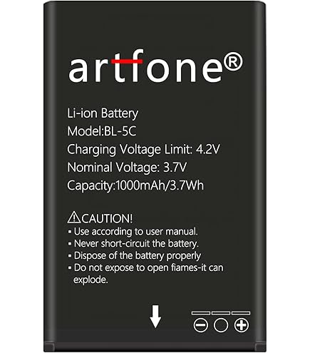Batteria Vhbw Compatibile Con LG LX370, MT375, KP265, KF390, GW300, GS290: 700mAh, 3,7V, Ioni Di Litio